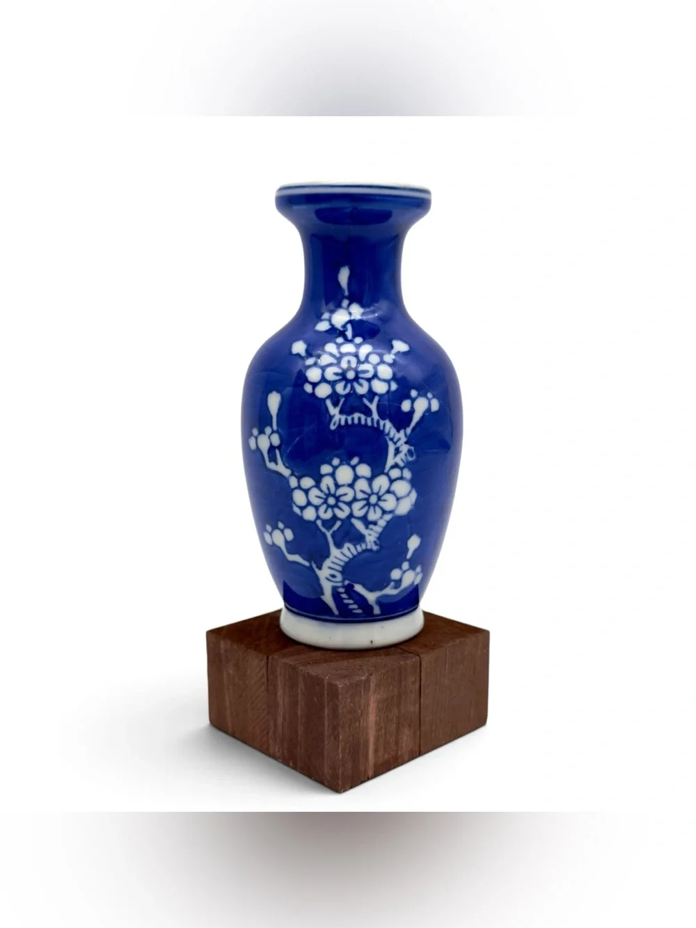 Kintsugi Vase Prunus Plum Blossom Mini Gold Crack Art Personal Growth Gift